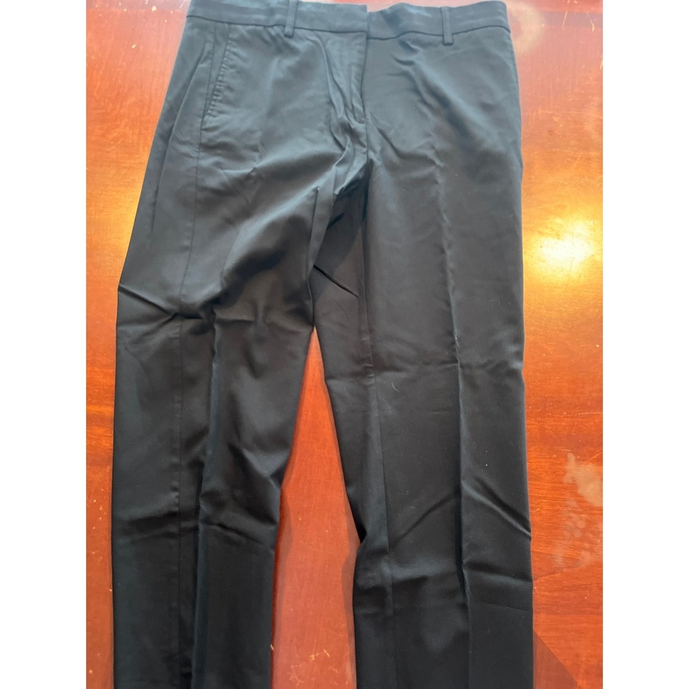 j.Jill Wearever Collection Black Refined Woven Trousers Pants Size 8‎